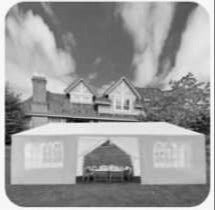 10x30 White Outdoor Party / Wedding Canopy Tent