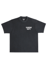 GAMING DEPT. T-SHIRT BLACK/WHITE